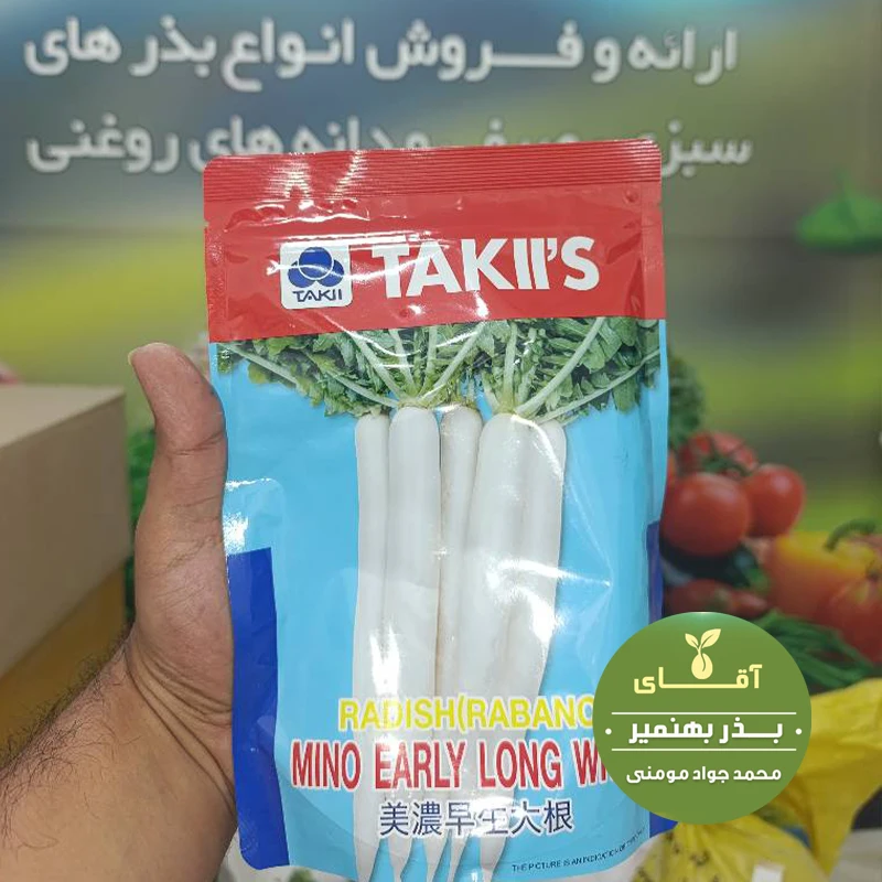 بذر ترب سفید Mino erly تاکی پاکت 400 گرمی